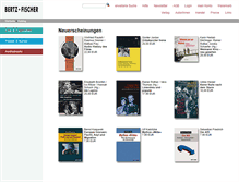Tablet Screenshot of bertz-fischer.de
